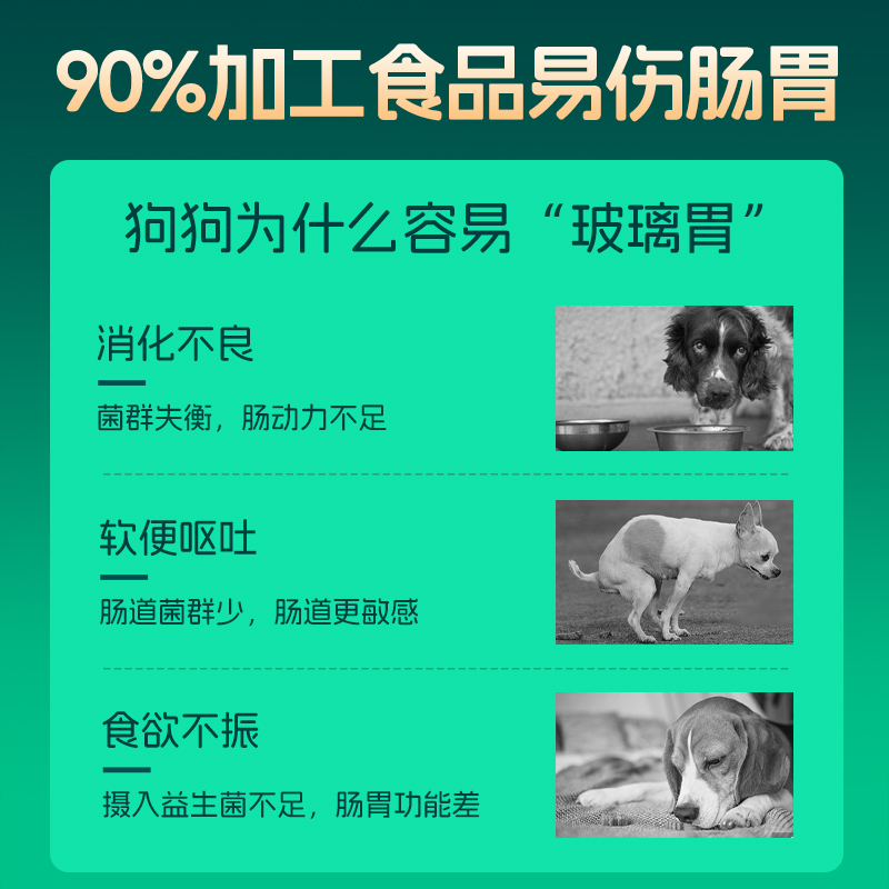 小宠益生菌狗粮老年犬专用软粮高龄犬泰迪老狗小型成犬粮调养肠胃