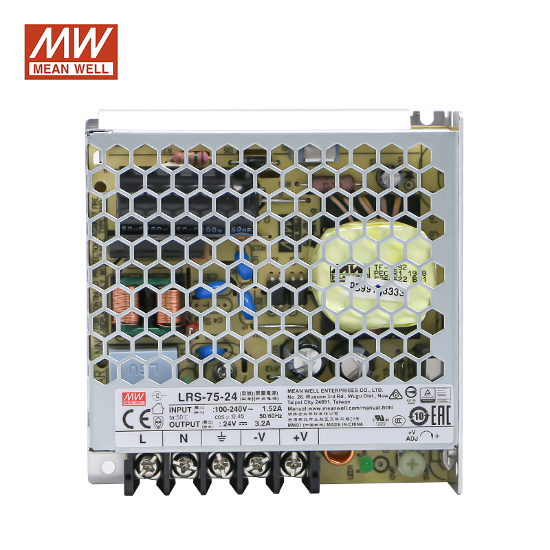 台湾明纬开关电源LED监控NES/LRS-35W50W75W100W150W200W350W24V