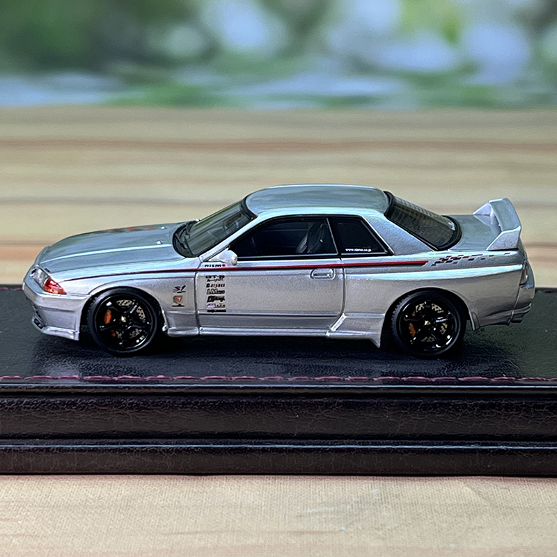 IG 1:64日产经典车模 JDM战神天际线 GTR R34 R32 Z-TUNE-图1