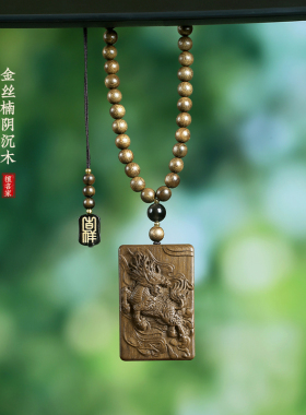 瑞兽吊坠项链随身佩戴手把件