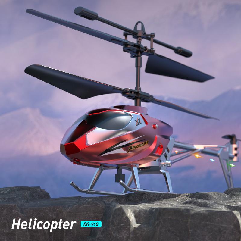 Mini helicopter drone remote control aircraft children's-图0