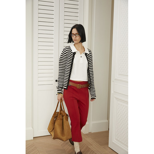 SOLSOL买手店OIIORIRI设计师品牌24秋冬新款罗马七分裤24AWPTO68 - 图3