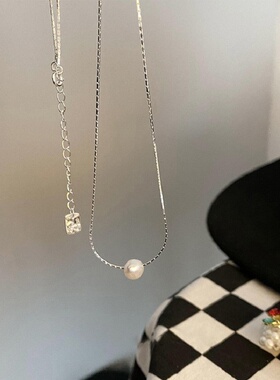 心动款~春夏白搭组合ins高级感项链女轻奢蝴蝶结小众设计感锁骨链