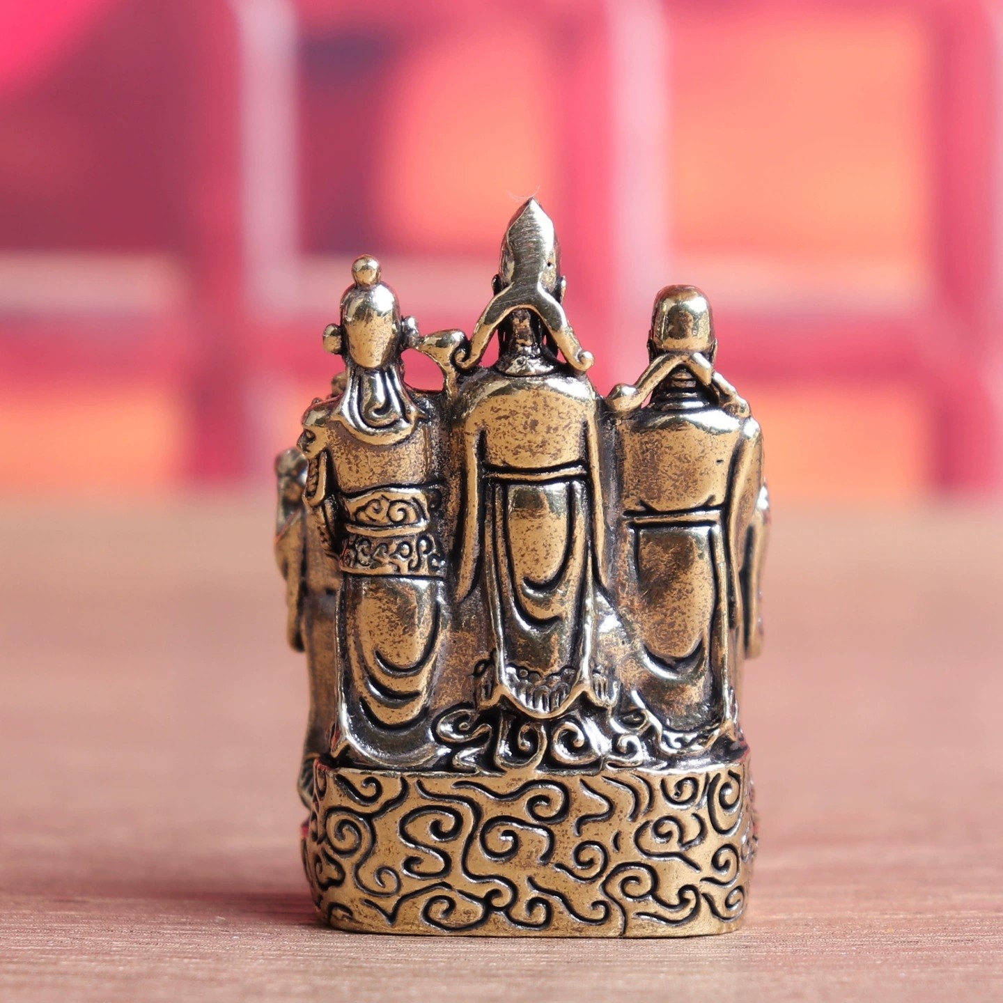 五路财神财神爷纯铜铜像家居家用聚宝盆摆件客厅招财黄铜供奉,淘宝优惠券,粉丝福利购,淘宝优惠卷