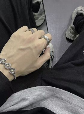 小雏菊手链男女GD权志龙同款ins风个性简约街头情侣潮流手饰女