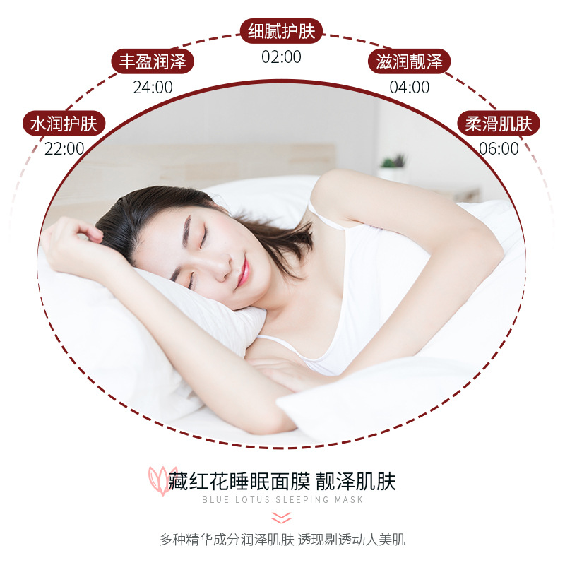 缤迪葡聚糖抗皱弹嫩免洗睡眠面膜涂抹式精华补水保湿冻膜官网正品-图1