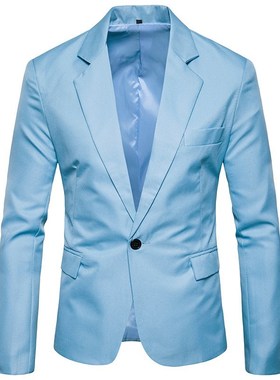 休闲西服男men's blazer business casual suits men coat jacket