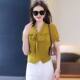 ເສື້ອຍືດແຂນສັ້ນ chiffon summer 2025 ຄົນອັບເດດ: ໃຫມ່ໃນປີນີ້ trendy ແລະອາຍຸການຫຼຸດຜ່ອນອາຍຸ, ເສື້ອຍືດຂະຫນາດນ້ອຍທີ່ສວຍງາມຂອງແມ່ຍິງແບບຕາເວັນຕົກ