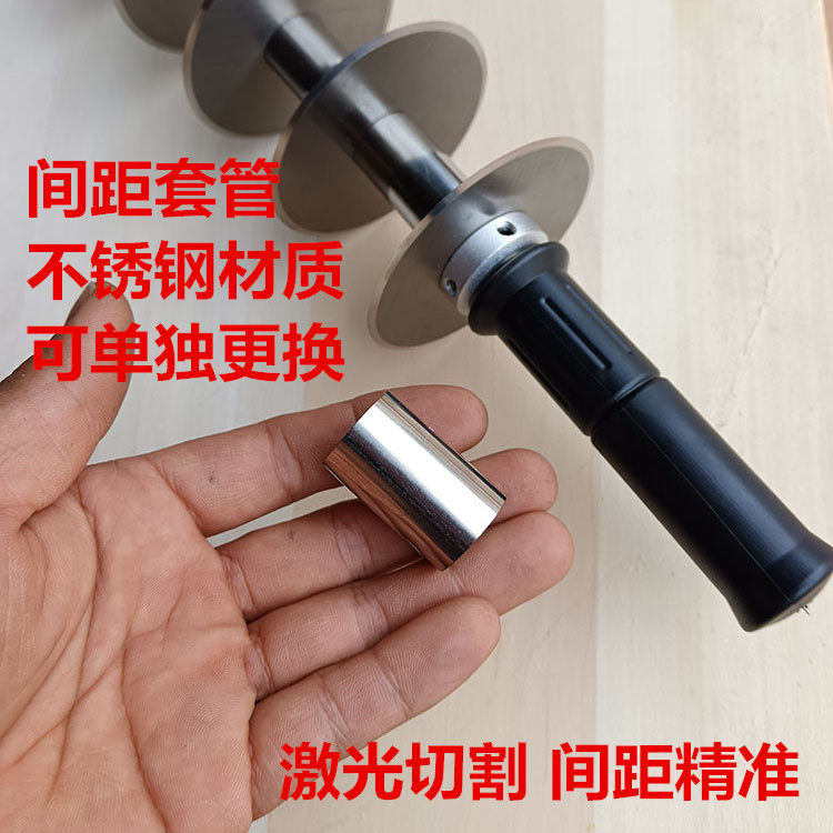 切油条刀专用刀商用滚轮刀不锈钢切面刀炸油条工具切油条神器切刀,淘宝优惠券,粉丝福利购,淘宝优惠卷