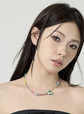Starfire捷克珠女锁骨链