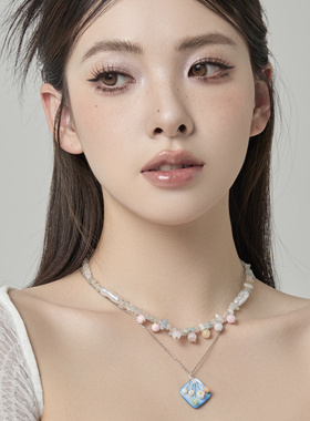 Starfire碎石女甜美锁骨链