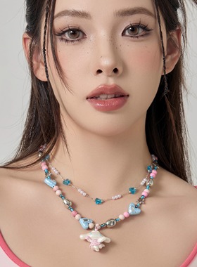 原创可爱卡通串珠项链