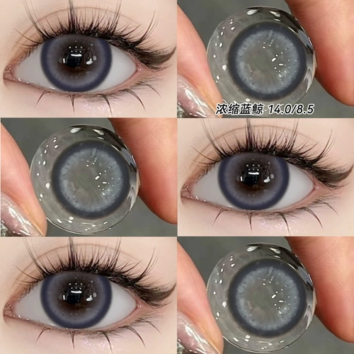 [Купить 1 пару и получить 1 пару] Годовые контактные линзы для женщин, коричневый, черный, маленький и диаметр 2025 Color Contact Lines CD