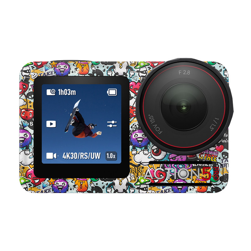 美本堂 适用大疆 Osmo Action5 Pro运动相机保护贴膜DJI全包贴纸,淘宝优惠券,粉丝福利购,淘宝优惠卷