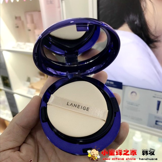 Korean counter Laneige/Lange 18 -year Christmas limited double -layer gas cushion concealer foundation BB two -in -one