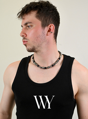 大溪地金运石闪光石项链情侣款