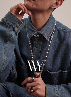 WY天然大溪男女同款混彩莫兰迪强光海水珍珠珠宝级情侣项链