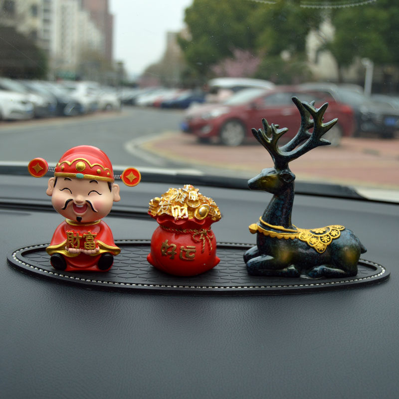 2025新款汽车摆件摇头财神爷高档车内饰品男士车载中控台装饰用品,淘宝优惠券,粉丝福利购,淘宝优惠卷