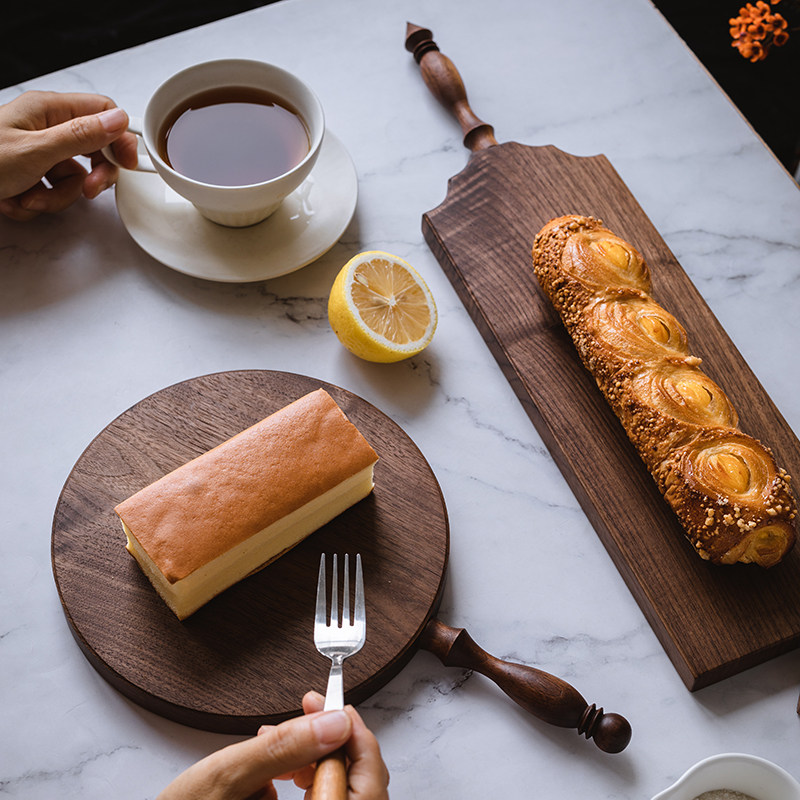 ZM胡桃木实木整木砧板切菜案板辅食板水果面包牛排餐盘托定制图案,淘宝优惠券,粉丝福利购,淘宝优惠卷