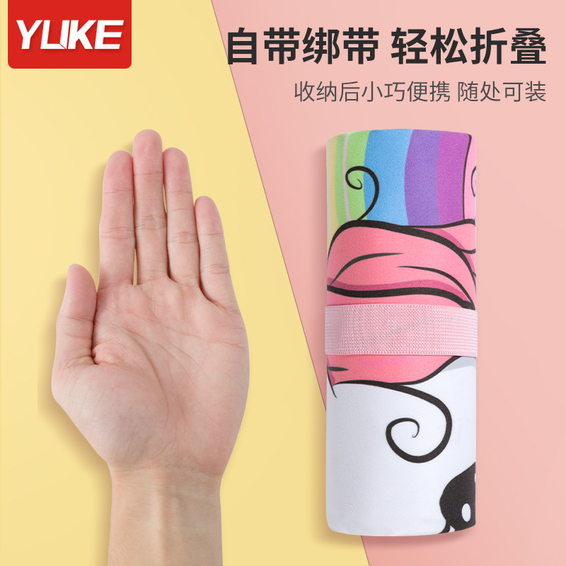 儿童游泳浴巾斗篷带帽吸水速干浴袍 依帝企运动户外浴巾/吸水巾