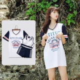 Раздельный купальник, летний брендовый комплект, 3 предмета, 2021 года, по фигуре