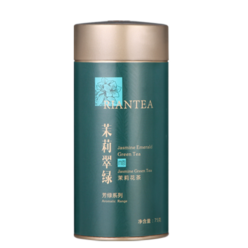 【顺丰】林恩茉莉翠绿花茶正宗江西浮梁茶叶散茶75g罐装2024新茶