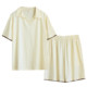 Summer Modal ຂອງແມ່ຍິງ Shell Trimmed Pajamas Set