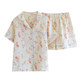 ກາຕູນຫມີຝ້າຍບໍລິສຸດ gauze pajamas ເດັກຍິງ