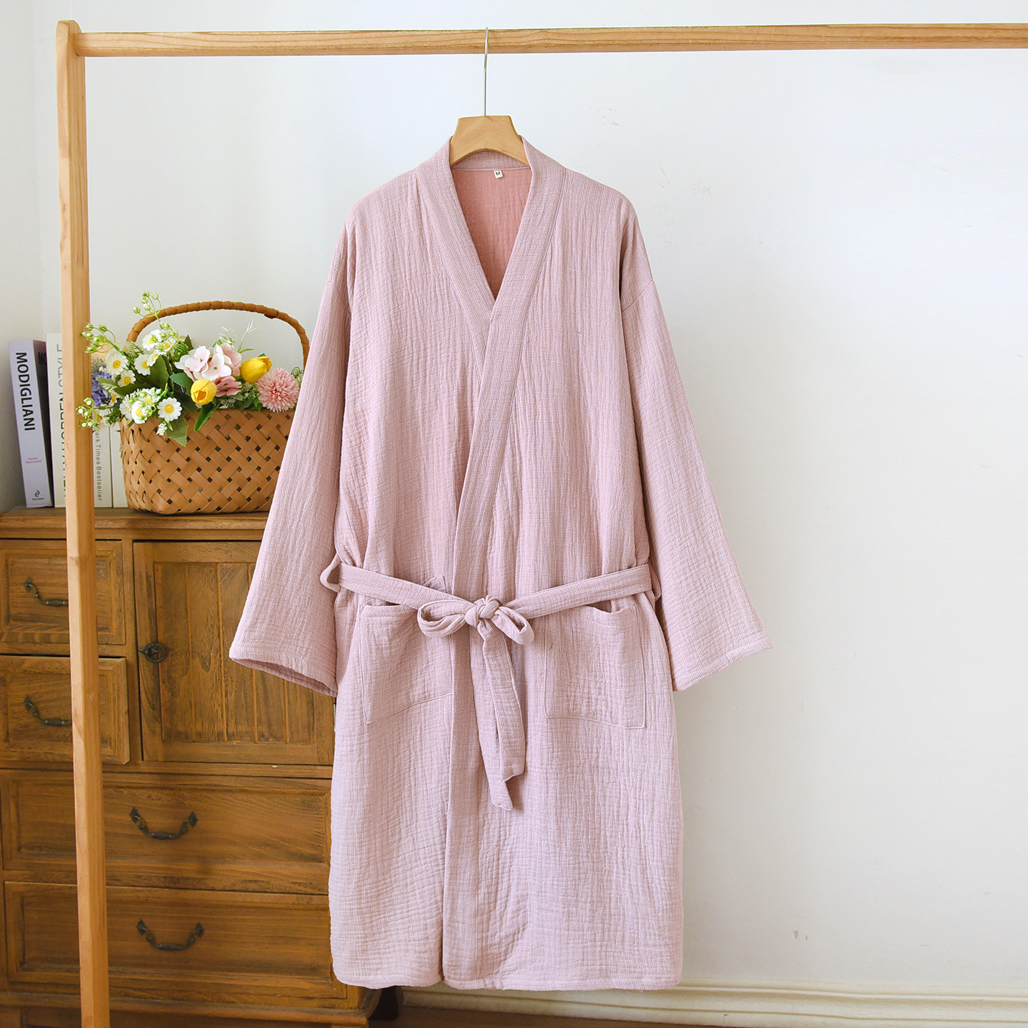 四层纯棉纱布情侣睡袍女日系和服长袖男士浴袍春秋家居服睡衣浴衣,淘宝优惠券,粉丝福利购,淘宝优惠卷