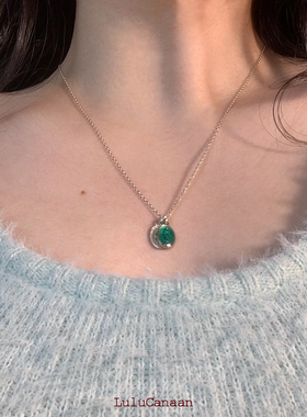 合金银十字链中性原创设计细链