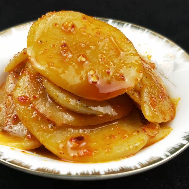 素味居泡山椒土豆片即食下饭菜 四川特产香辣烧烤酱腌菜泡菜零食