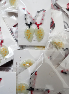 2512夜光石合心情侣项链情人节礼物发光情侣项链一对送男生送