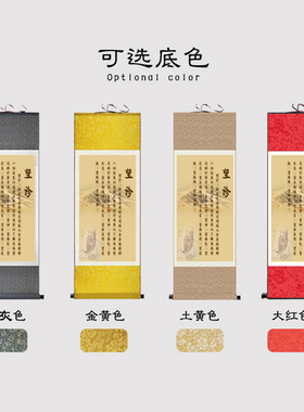 中医养生望闻问切四诊图丝绸画养生馆药店医院装饰画针灸穴位挂画