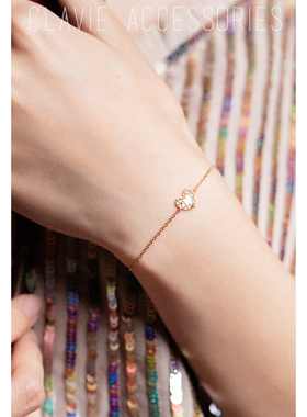 小众通勤风日系白色贝壳纯银手链