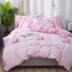 Chăn bông đơn mảnh 1,5m1,8m giường đôi 200x230 ký túc xá sinh viên 100% chăn bông - Quilt Covers chăn muji mùa hè Quilt Covers