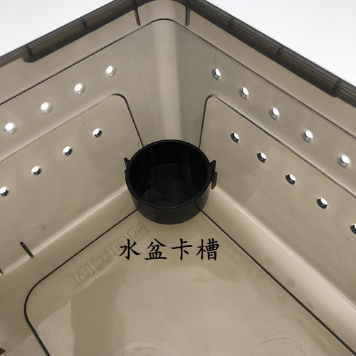 爬虫饲养盒饲养箱带盖爬宠箱宠物蛇蜘蛛蝎子守宫蜗牛昆虫龟缸鱼缸 - 图1