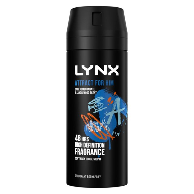 英国原装进口LYNX凌仕男士香水止汗喷雾 150ml 3款任选1