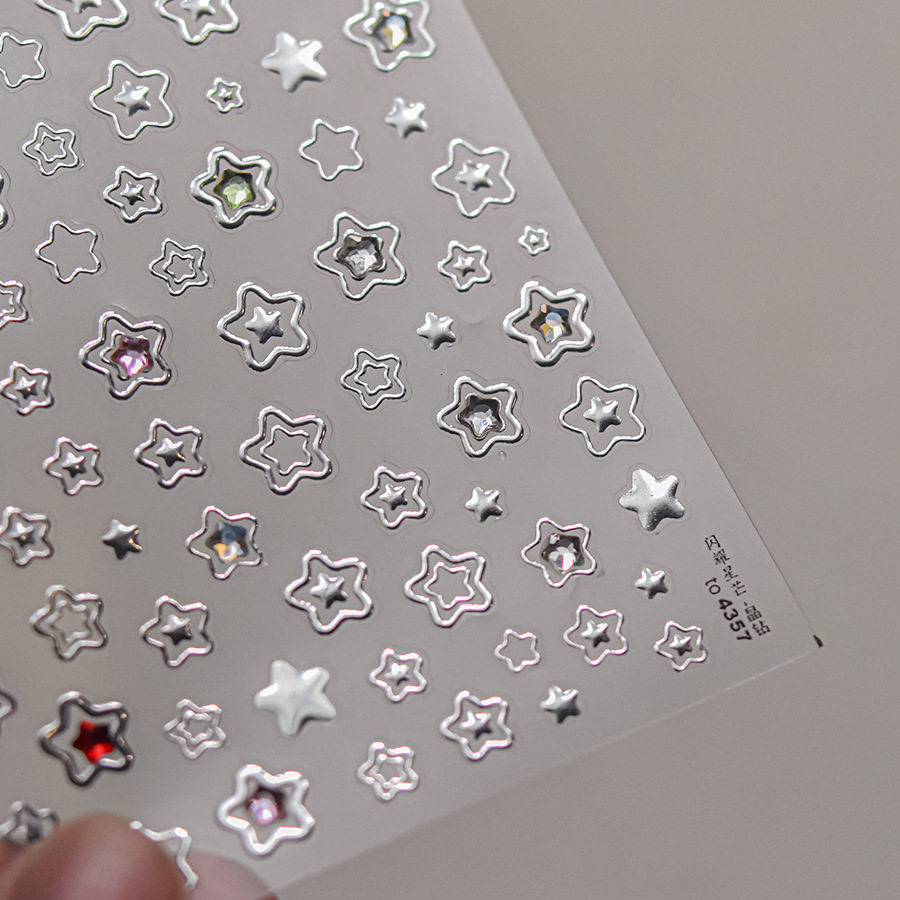 闪耀星芒晶钻美甲贴纸装饰指甲电脑手机壳手账笔记本相机平板贴画,淘宝优惠券,粉丝福利购,淘宝优惠卷
