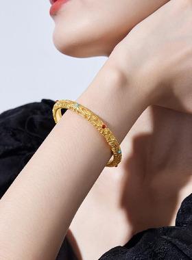 宫廷小皇后金包银手镯