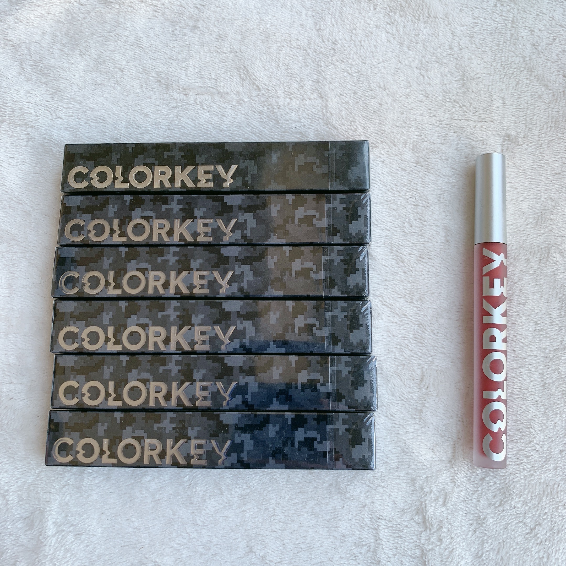 (临期）Colorkey 珂拉琪614丝绒唇釉空气哑光雾面唇釉唇彩显白 - 图0