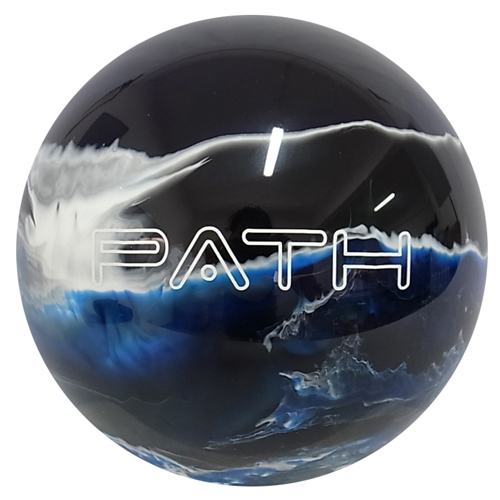 美國PYRAMID專用保齡球“PATH”系列直線球飛碟球8磅-14磅藍白黑