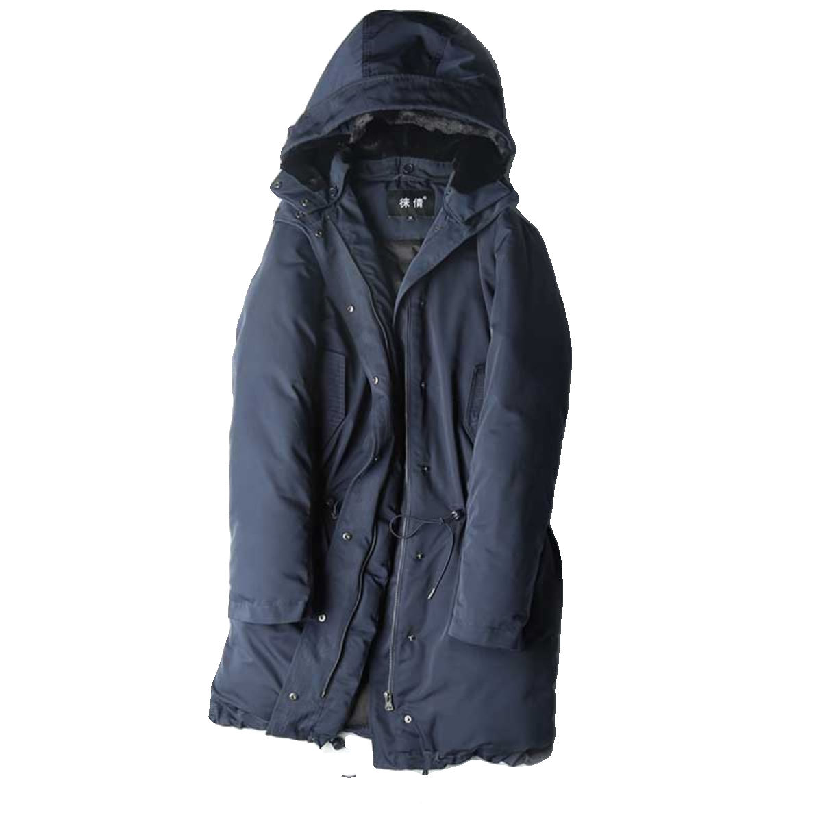 徕倩可脱卸连帽羽绒服女冬中长款2024年新款毛领冬季外套 DJ733,淘宝优惠券,粉丝福利购,淘宝优惠卷