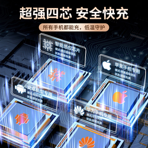 车载无线充电器2026新款车上自动感应苹果吸盘手机架汽车导航支架 - 图1