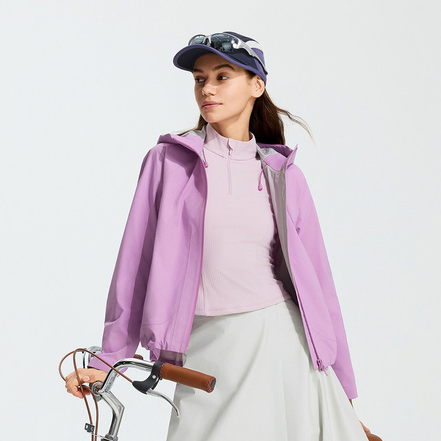 Urban Jacket Bosideng 2026 ໃຫມ່ຂອງແມ່ຍິງ Windproof Waterproof ແລະ breathable Jacket Outdoor Soft Shell Jacket