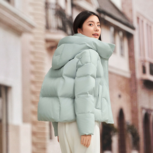波司登年新款羽绒服女士时尚休闲显瘦