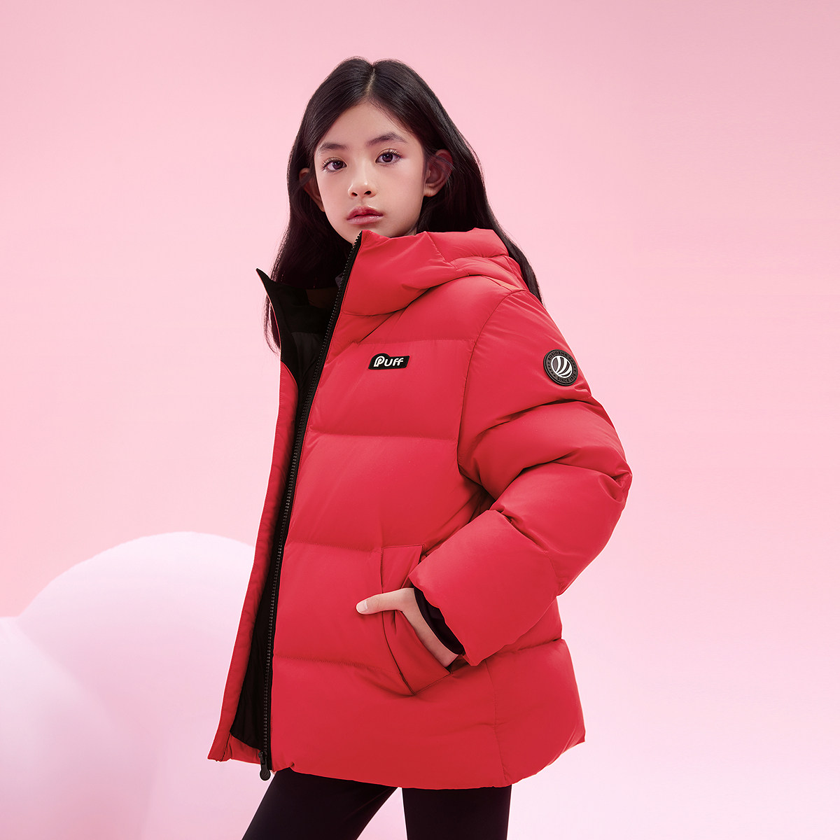 【泡芙】波司登儿童羽绒服2025新款男女童短款蓬松保暖连帽厚外套,淘宝优惠券,粉丝福利购,淘宝优惠卷