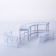 DIY sand tray assembly materials, model greening background outdoor model corridor pavilion corridor frame arc corridor frame multi-proportion