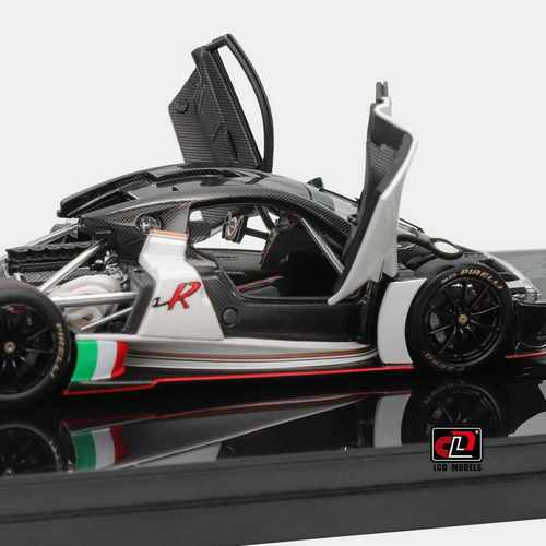 帕加尼 Pagani 花雅Huyara R LCD原厂 1:43 仿真合金全开汽车模型 - 图0