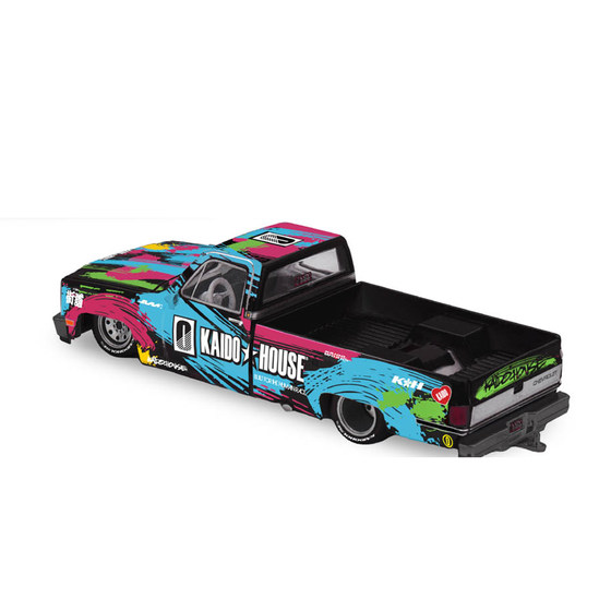 Kaido MINIGT 1 64 Chevrolet pickup Silverado Dually graffiti alloy car model