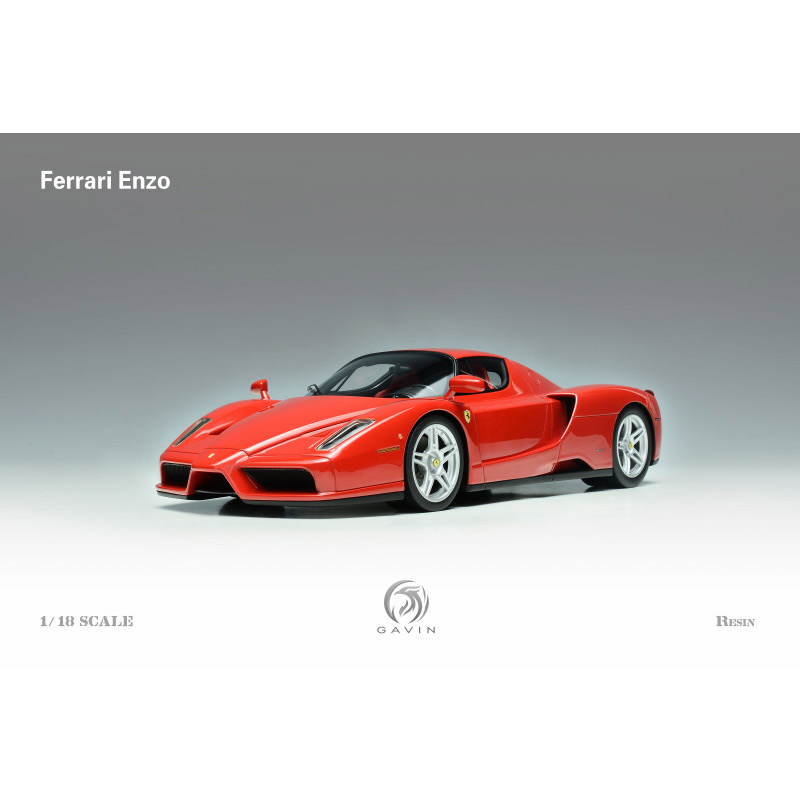 GAVIN现货 Ferrari Enzo法拉利恩佐红色 1:18限量版汽车模型-图1